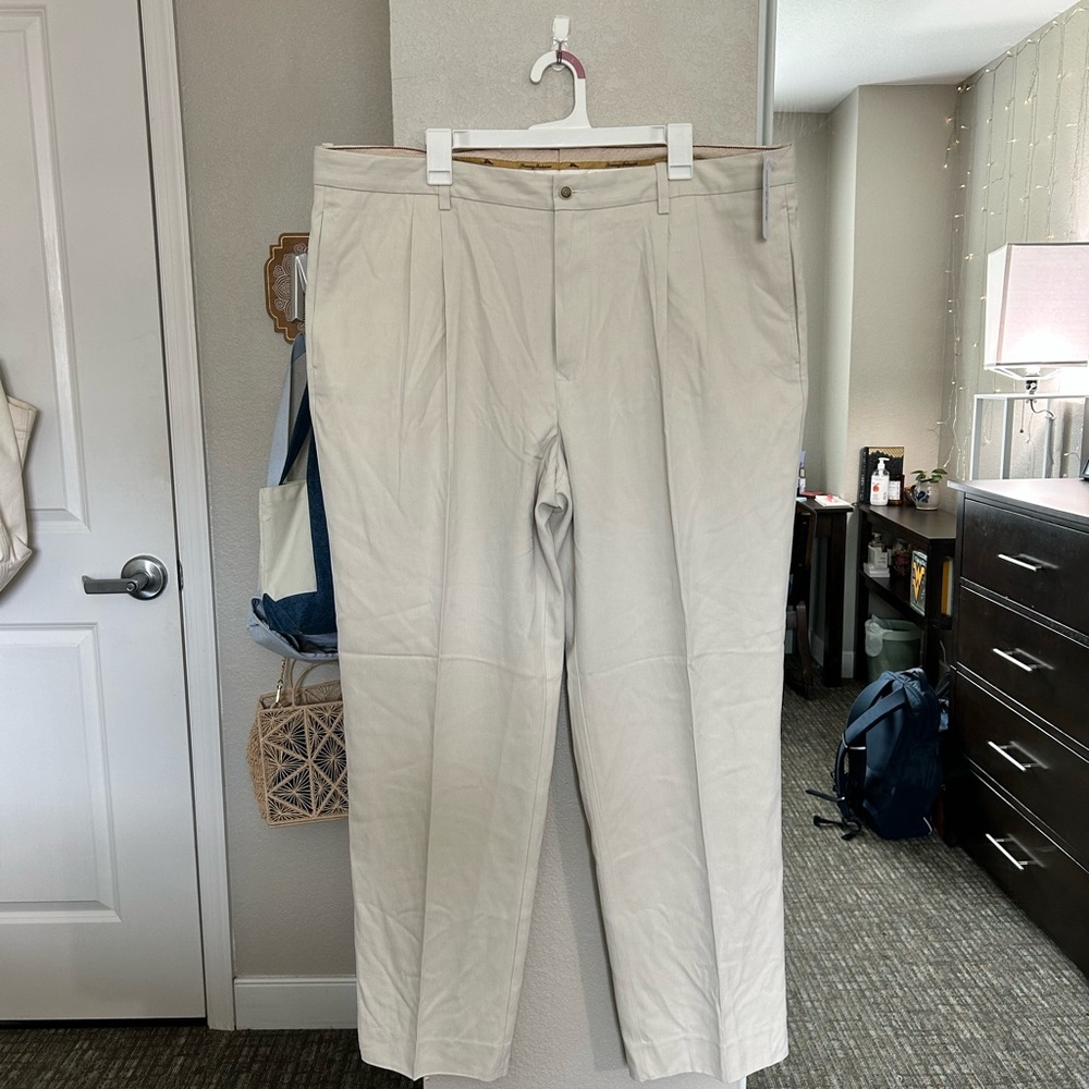 TOMMY BAHAMA | men’s silk blend Grayston pants size 42 x 32 in spray NWT - Picture 2 of 9